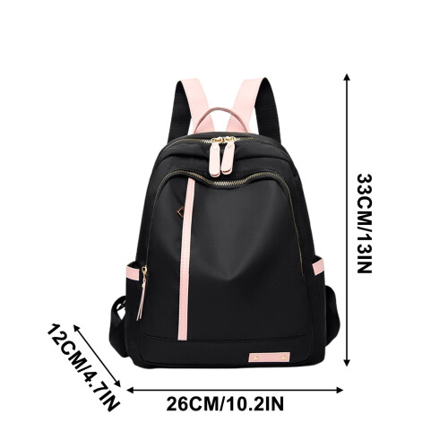 Mochila para laptop de 15 polegadas em tecido Oxford, ideal para estudantes. 1