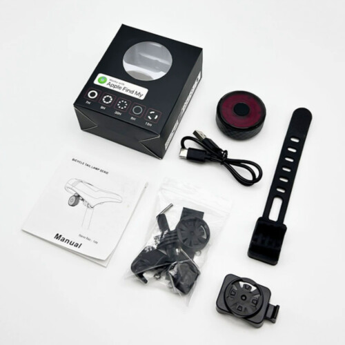 Πίσω φως ποδηλάτου με κρυφό GPS tracker, αδιάβροχος αντικλεπτικός συναγερμός ποδηλά