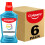 Colgate Colgate Mouthwash, Peppermint- 500 mL,16.9oz 6Pack 1