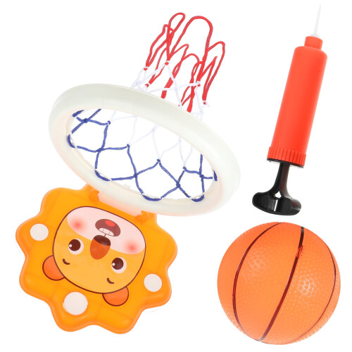 Coș de baschet pentru copii, design compact, cu desene animate 2