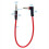 90 Degree Angled Auditory Connectors Cable 3.5mm Durability 3