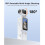 Κάμερα W&O 4K με Gimbal και Σταθεροποίηση 3 Αξόνων, Μίνι Βιντεοκάμερα Τσέπης για Vlog με 5