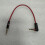 90 Degree Angled Auditory Connectors Cable 3.5mm Durability 4