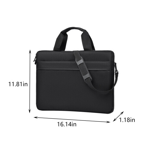 Waterdichte laptopschoudertas voor laptops van 14-16 inch. 2