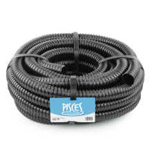Pisces (20mm (0.75 inch), 15m) Black Flexi Pond Hose 12/20/25/32/38/40/50 mm