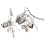 Romance Retro Heart Round Locket Keychain Featuring Cute-love 2