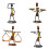 Iron Sculpture Candle Holders Creative Metal African-Type A 2