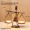 Iron Sculpture Candle Holders Creative Metal African-Type A 5