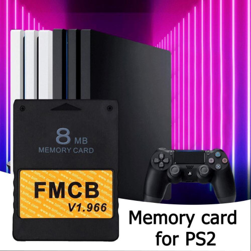 Free McBoot Memory Card for PS2 8MB 2