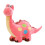 Peluche dinosauro rosa, morbido e abbracciabile, 1 pezzo 2