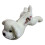 Stuffed Dog Plush Toy LED Light Up 30cm White 2
