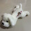 Stuffed Dog Plush Toy LED Light Up 30cm White 4