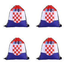 4PCS Polyester Storage Bags Designed With Tournament-Croatia