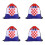 4PCS Polyester Storage Bags Designed With Tournament-Croatia 1