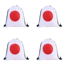 4Pcs Efficient Soccer Themed Gift Bags Strong Polyester-Japan