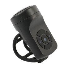 Klaxon électrique 120 dB pour vélo avec alarme, ABS, rechargeable par USB
