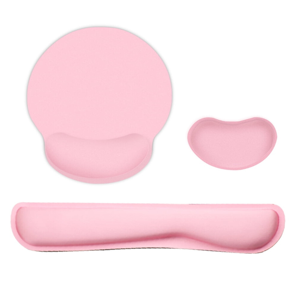 Ergonomic Memory Foam Keyboard And Mouse Wrist Rest Set 9450273241135