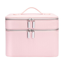 Functional beauty planner With Dedicated Brush Section And-Pink