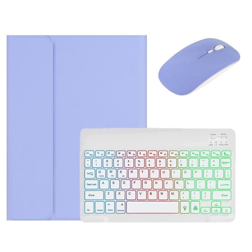 Capa com teclado retroiluminado e mouse para iPad Air de 11 polegadas M2 2024