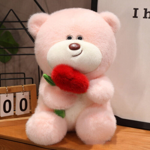 Rose Bear Teddy Toy with Rose Bundle for Valentine's Day 1