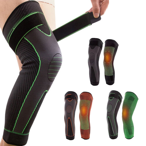Joelheiras de nylon com aquecimento automático – Pacote com 2 unidades