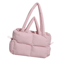 PracticalPuffer Shoulder Bag for Women Quilted Bag Large-Pink