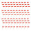 100Pcs Multicolor International Flag Toothpicks Cupcake-Poland 1