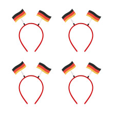 Colorful Sports Themed Headpieces Pack Of 4pcs-Germany