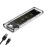 Box esterno per SSD M.2NGFF con USB-C 10Gbps e custodia in ABS. 1