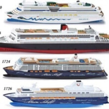 Queen Mary cruise ship alloy model toy