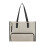 Dames draagtas van PU-leer, laptoptas en lunchtas, beige 1