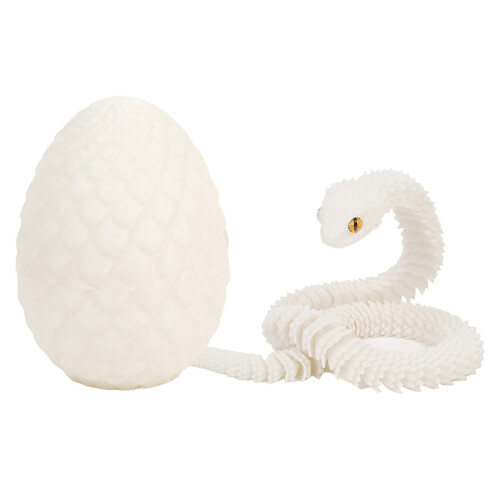 3D-utskriven ledad ormäggleksak – 1 styck