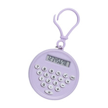 Calculatrice ergonomique à bouton silencieux attachée au-P