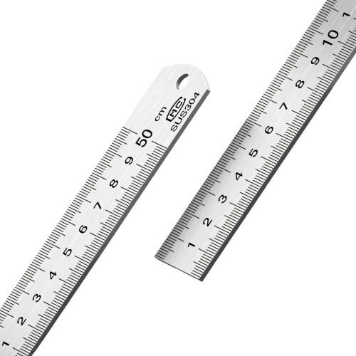 Multipurpose 304 Stainless Steel Ruler For Industrial-50cm