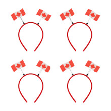 4Pcs Sports Event Flag Headbands For Sports Party-Canada
