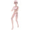 1/3Εύκαμπτο σώμα γυναικείας κούκλας BJD με 13 αρθρώσεις 1