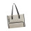 Dames draagtas van PU-leer, laptoptas en lunchtas, beige 5