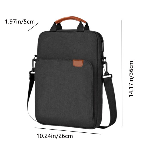 Letvægts polyester laptoptaske 36x26x5cm 2