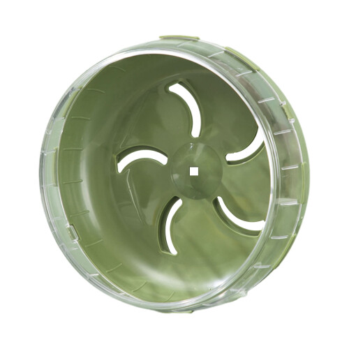 Roda de Exercícios para Hamster com Borda Lisa e Resistente a Mordidas (Verde) 2