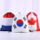 4Pieces Colorful Team Flag Drawstring Sacks-Portugal 7
