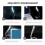 Επιτραπέζιο φωτιστικό USB Λευκό πλαστικό Flexible3-Brightness 3