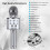 Kids karaoke microphone with LED lights 1 pack 2