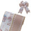 2pack Flexible Wire Edges Polyester Ribbons Gift Wrapping-63mm 2