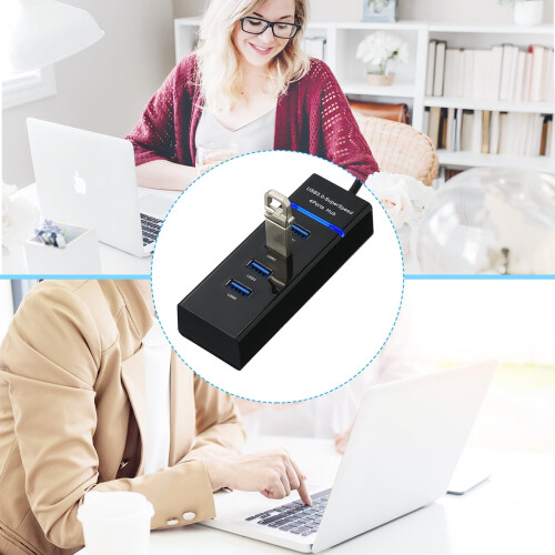 Διανομέας USB3.0 4 θυρών με καλώδιο 29 cm 2