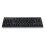 Teclado ergonômico para canhotos com duas portas USB 2