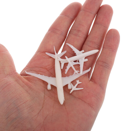 buc modele de avioane micro-peisaj din plastic 2