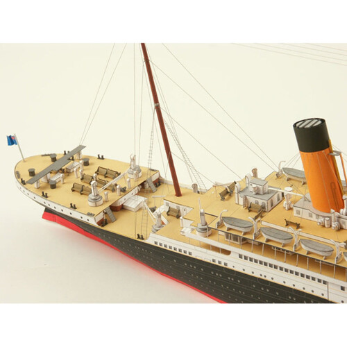 Britisk Titanic 3D-papirmodelsæt 1