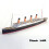 Britisk Titanic 3D-papirmodelsæt 3