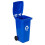 5er-Set Abfallbehälter à 120 l mit Gummirädern, HDPE 5