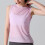 Womens Sleeveless Backless Workout Tops Open Back-Blue S 7